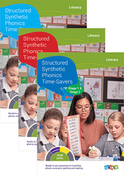 Structured Synthetic Phonics Time-Savers - Stage 1 - 6 Full Set