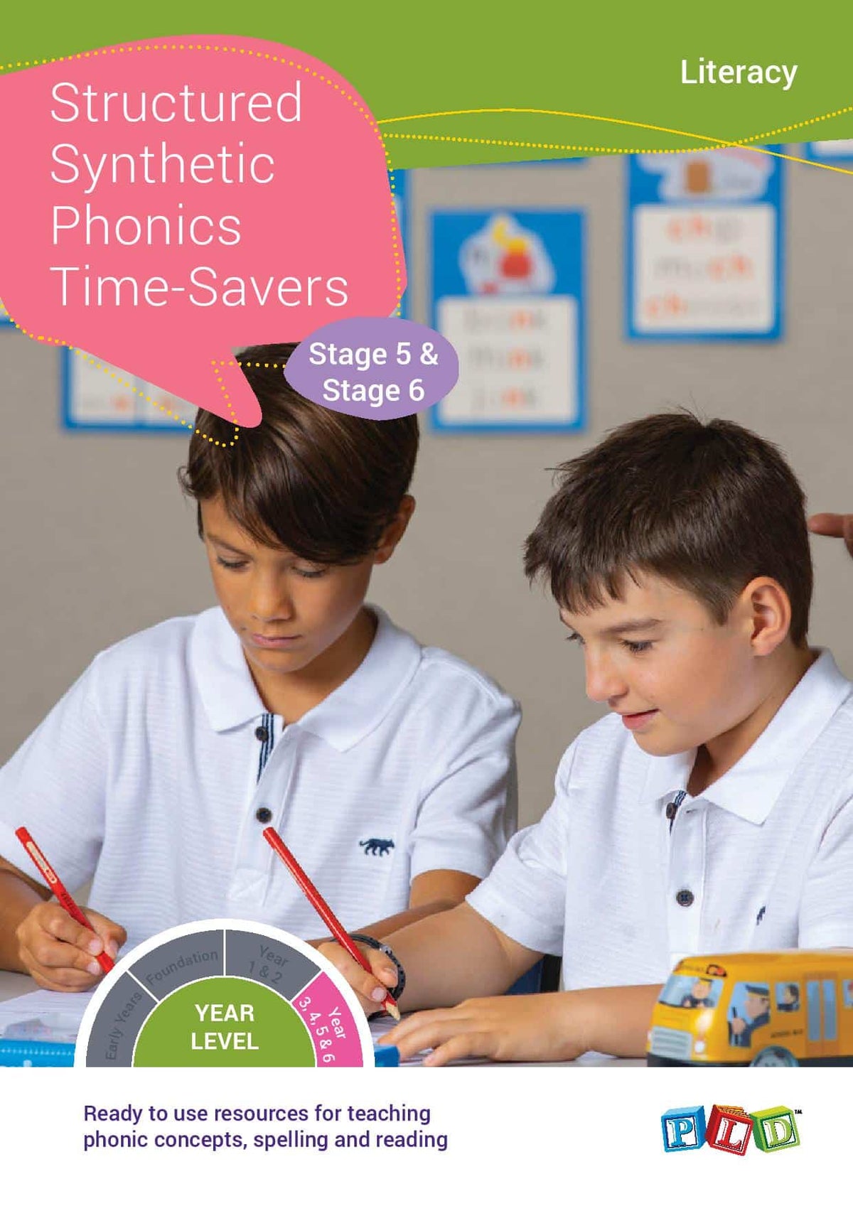 Structured Synthetic Phonics Time-Savers - Stage 5 & 6