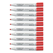 Staedtler Whiteboard Marker - Lumocolor 351: 2mm Bullet Red (Box of 10)