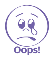 Oops! Merit Stamp