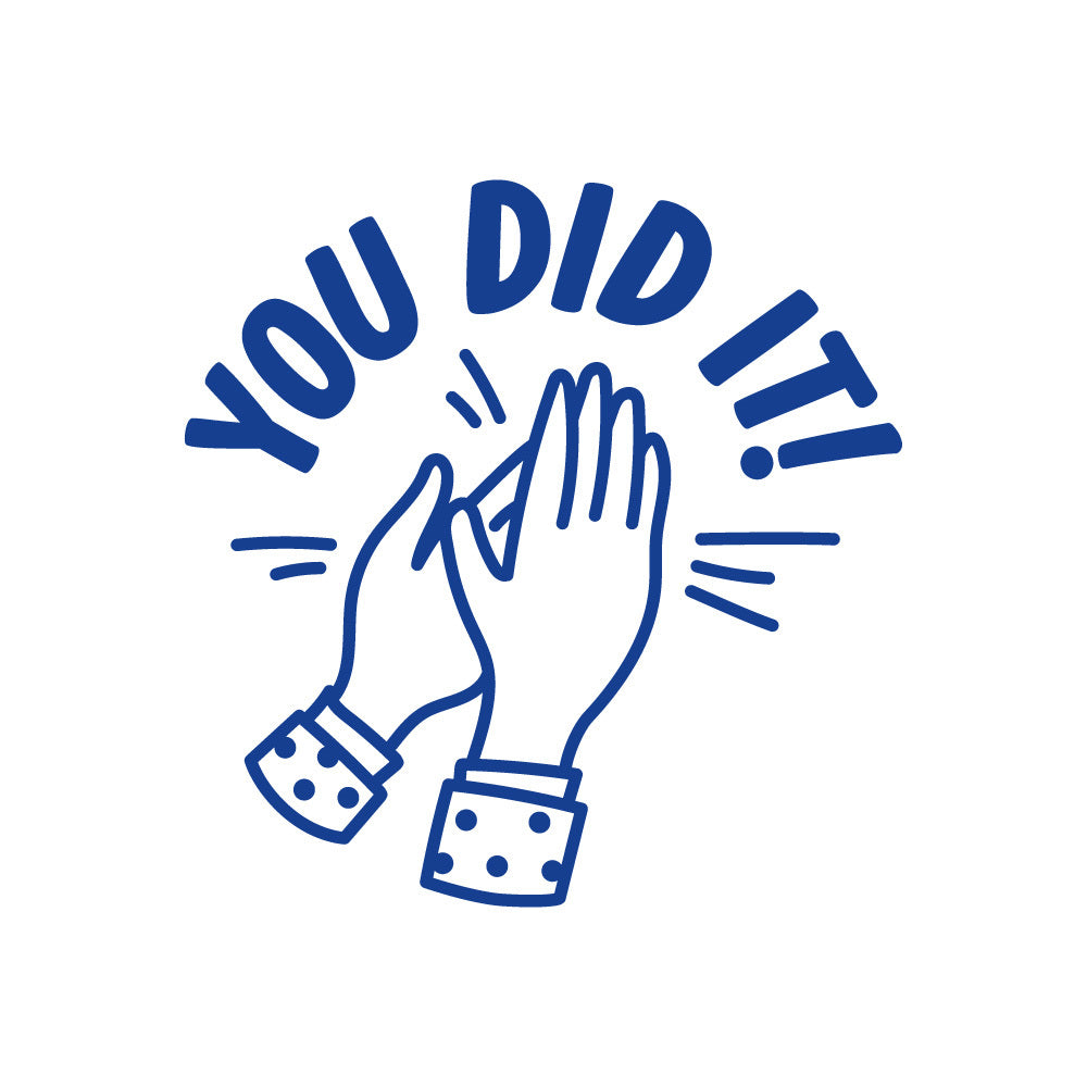 You Did It! - Merit Stamp