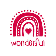 Wonderful (Rainbow) - Positivity & Wellbeing Merit Stamp