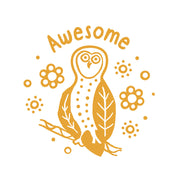 Wonderlands: Owl - Merit Stamp