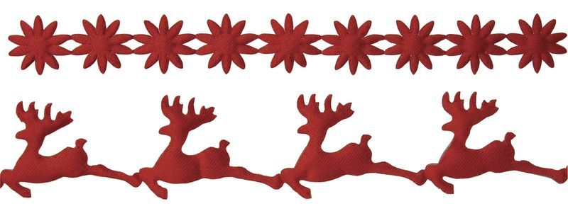Adhesive Christmas Decorations - Pack of 300