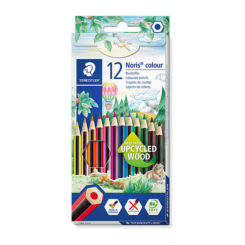 Staedtler Noris Colour Assorted Pencils (Box of 12)
