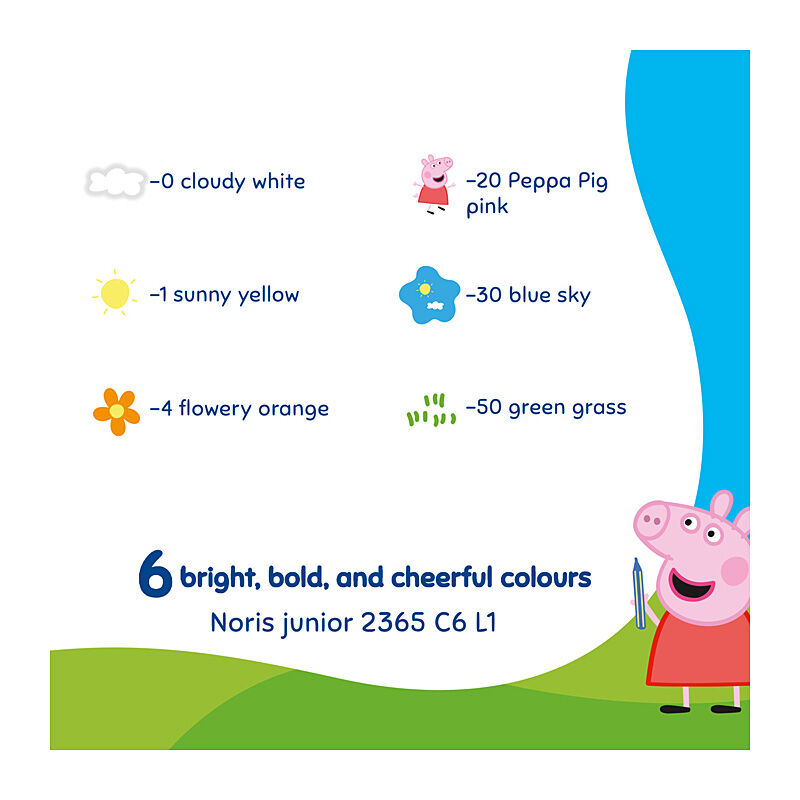 Staedtler Peppa Pig SW Chalk - Pack of 6 (Box of 10)