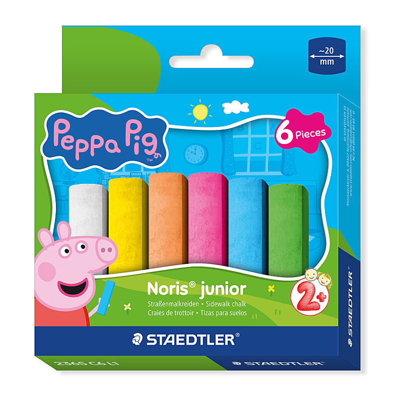 Staedtler Peppa Pig SW Chalk - Pack of 6 (Box of 10)
