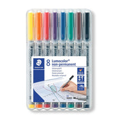 Staedtler Lumo Non-Permanent Pen Med Wlt8