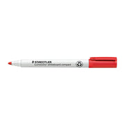 Staedtler Lumocolor Whiteboard Compatible Ballpoint - Red (Box of 10)