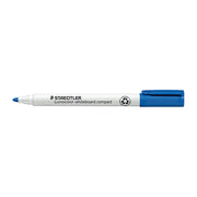 Staedtler Compact Whiteboard Marker - Blue (Box of 10)