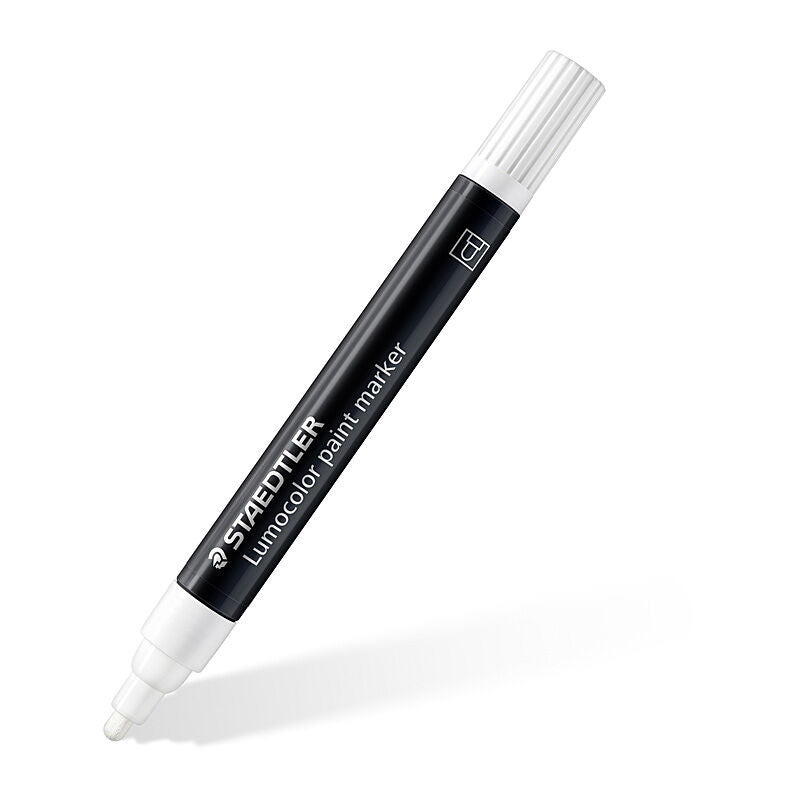 Staedtler Lumo Paint Mrkr Wht Box of 10