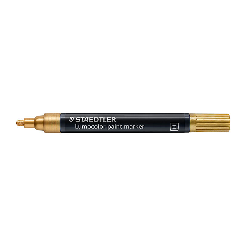 Staedtler Lumo Paint Mrkr Gld Box of 10
