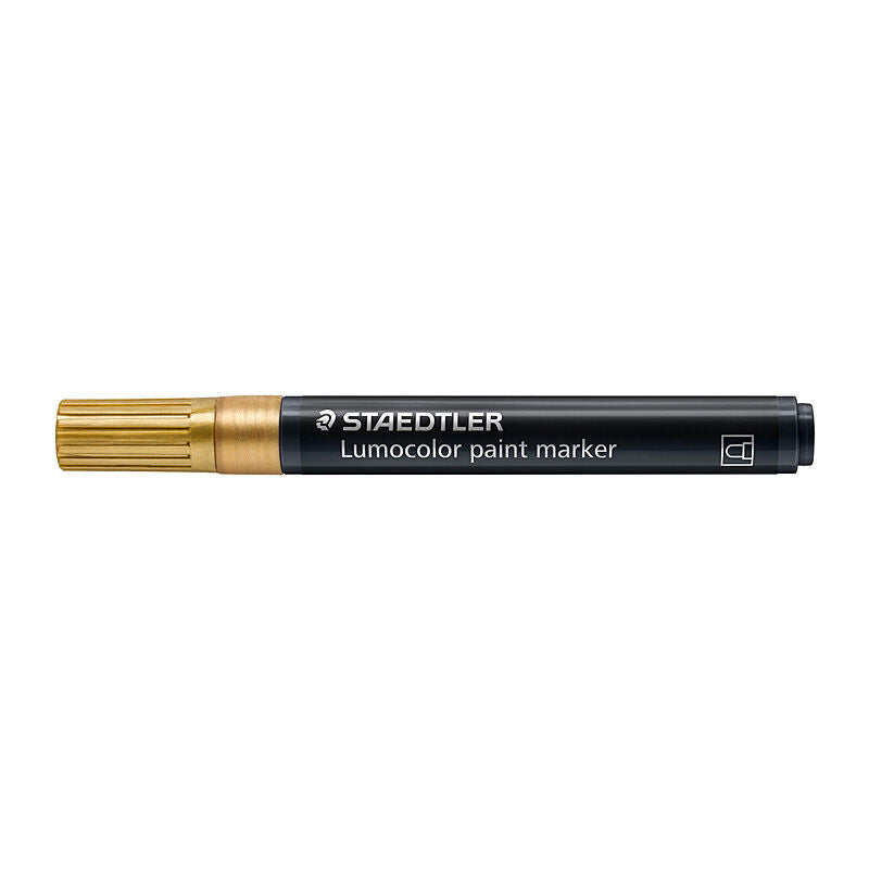 Staedtler Lumo Paint Mrkr Gld Box of 10