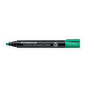 Staedtler Lumo PermMarkr Chs Green Box of 10