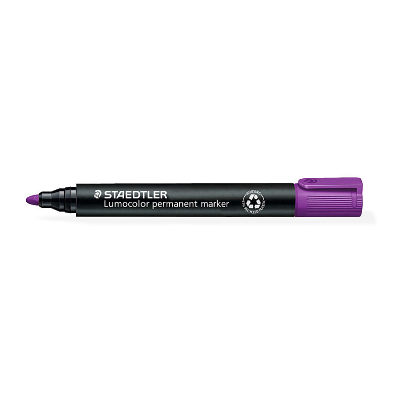 Staedtler Lumo PermMarkr Blt Vio Box of 10