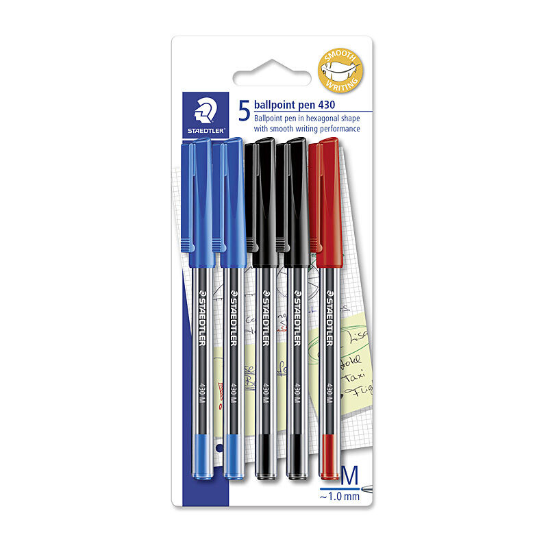 Staedtler Blpt 430 M Black Crd5 Box of 10