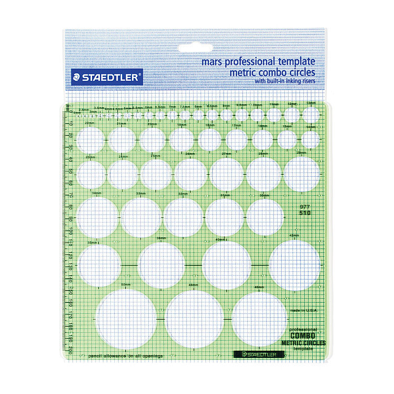 Staedtler Template Combo Circles