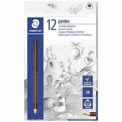 Pencil Jumbo Staedtler Triangular 2B (Box of 12)