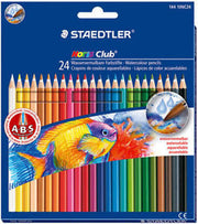 Staedtler Noris Pencils - Coloured Aquarell (Pack of 24)
