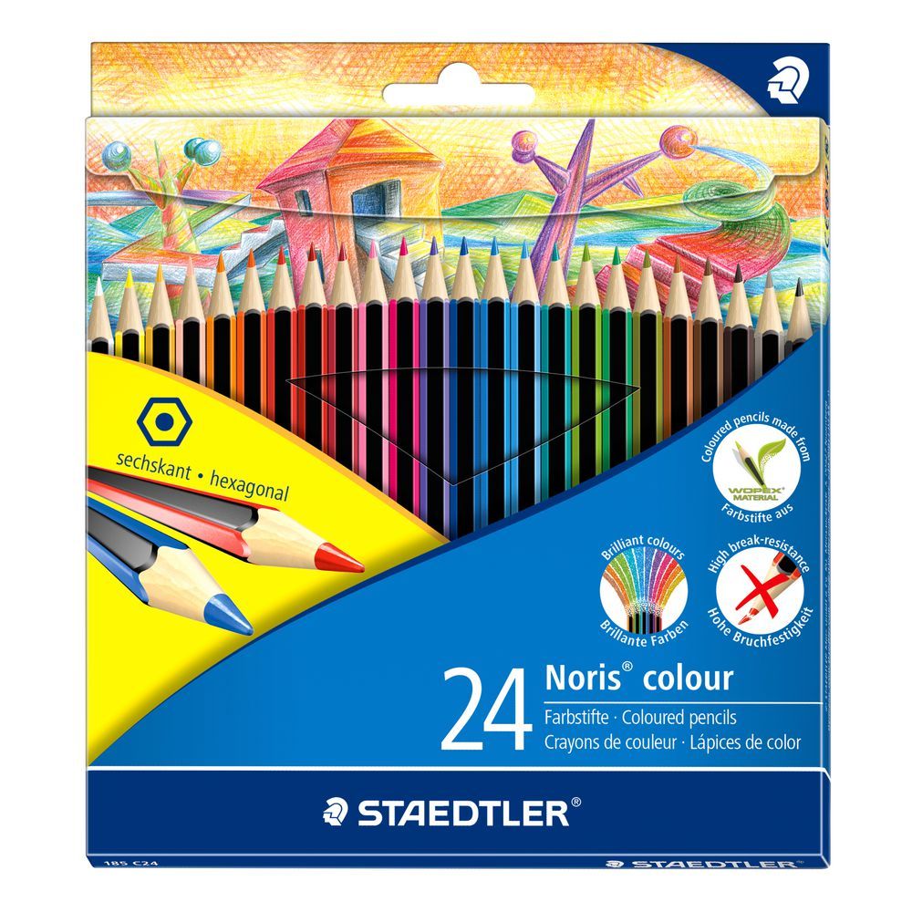 Staedtler Noris Pencils - Colour (Pack of 24)