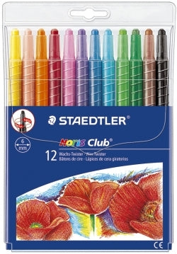 Staedtler Crayons - Noris Club Wax Twister: Pack of 12