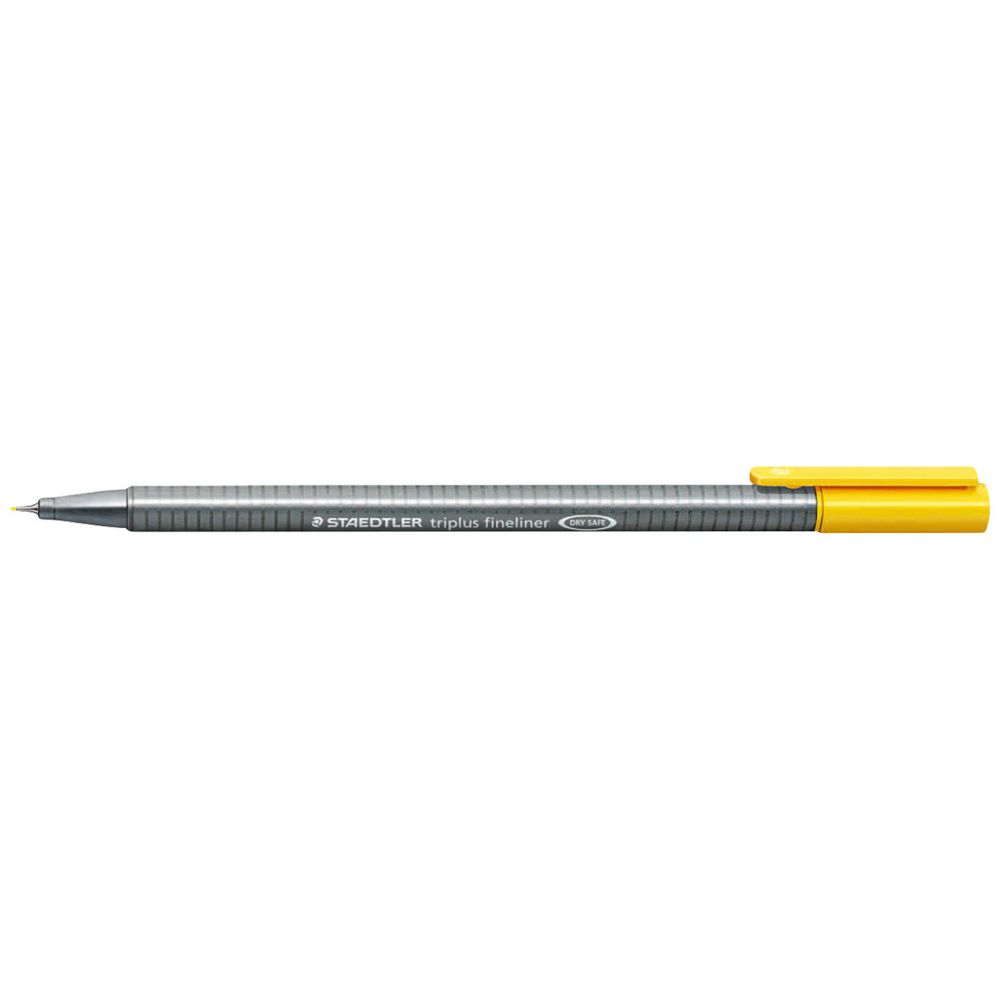 Staedtler Triplus Fineliner Pen 0.3mm - Yellow