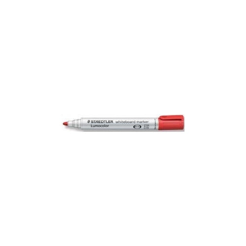 Staedtler Whiteboard Marker - Lumocolor 351: 2mm Bullet (Single) - Red