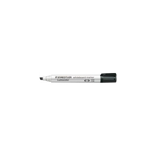 Staedtler Whiteboard Marker - Lumocolor 351B: Chisel Tip (Box of 10) - Black