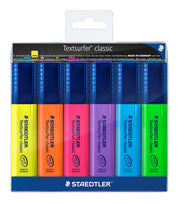 Staedtler Highlighter Textsurfer - Assorted (Wallet of 6)
