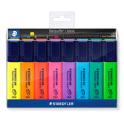 Staedtler Highlighter Textsurfer - Assorted (Wallet of 8)