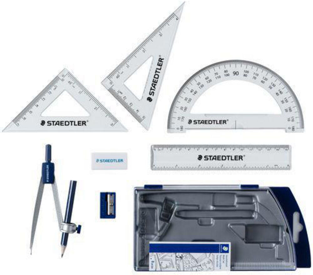 Staedtler Maths Set 550 - Noris Club (8 Pieces)