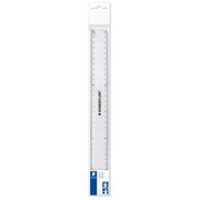 Staedtler Ruler - 30cm Clear Plastic