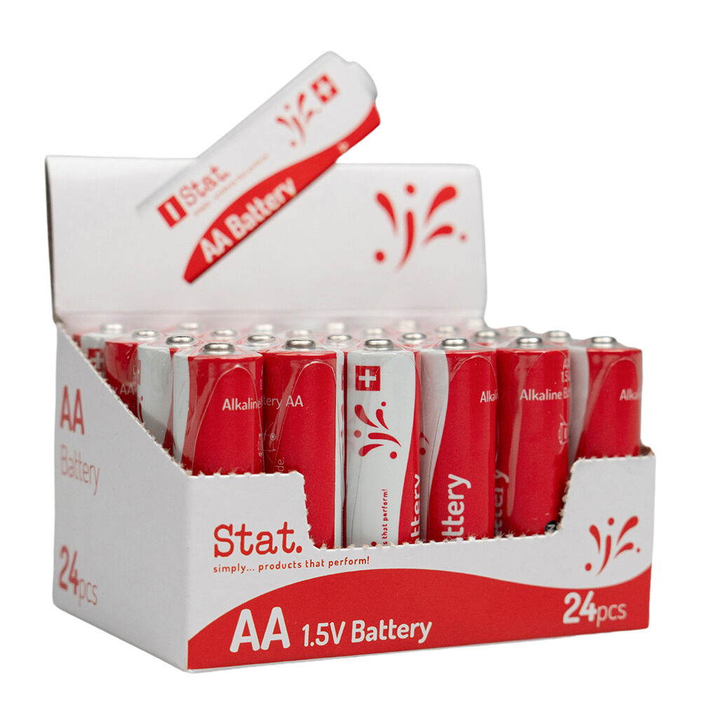 Stat Battery - AA Bulk Alkaline (Box of 24)