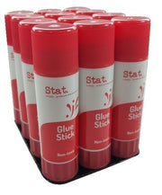 Stat Glue Stick - 21gm Clear Stick (Pack of 12)
