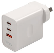 Stat Wall Charger - 65W Dual USB A & USB C: White