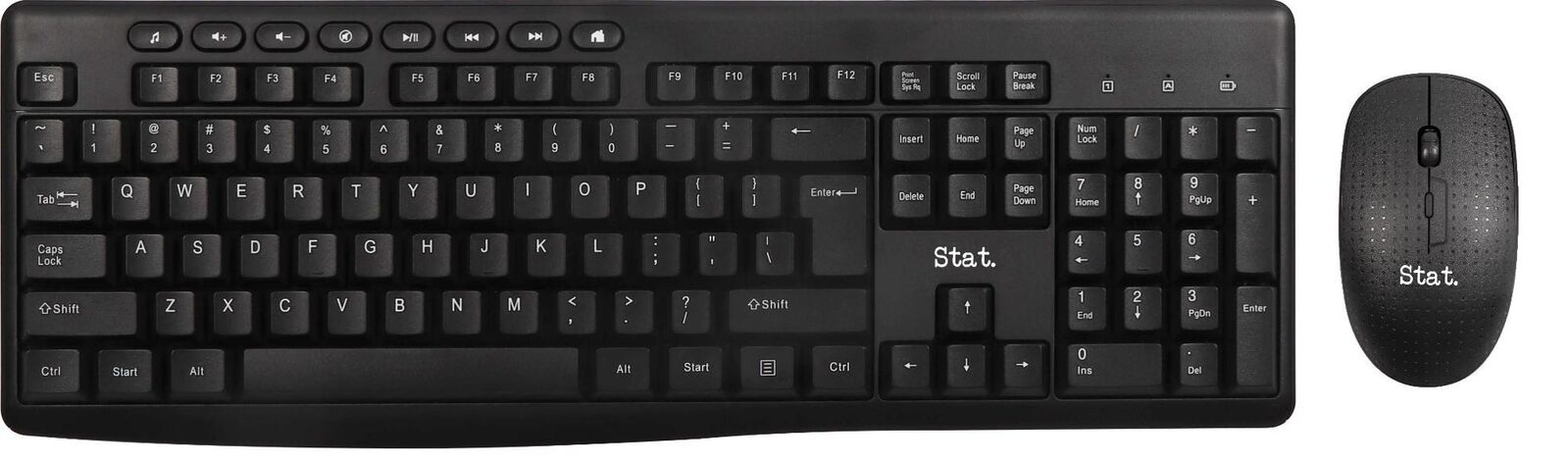 Stat Keyboard & Mouse - Wireless Combo