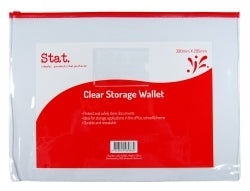 Stat Data File Envelope - 390x285mm Transparent