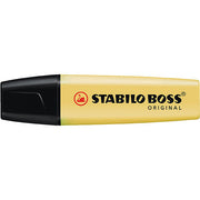 Stabilo Boss Highlighters - Pastel: Milky Yellow (Single)