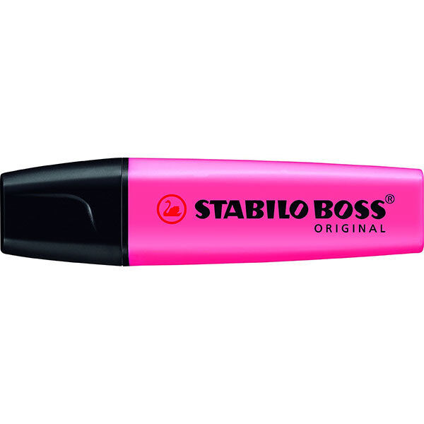 Stabilo Boss Highlighters - Pink (Single)