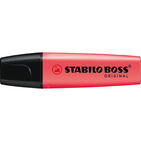 Stabilo Boss Highlighters - Red (Single)