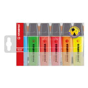Stabilo Boss Highlighters - Assorted: Pack of 6