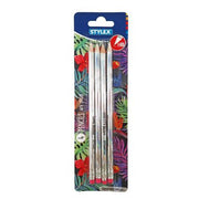Stylex Pencil (Silver) - HB (Pack of 4)