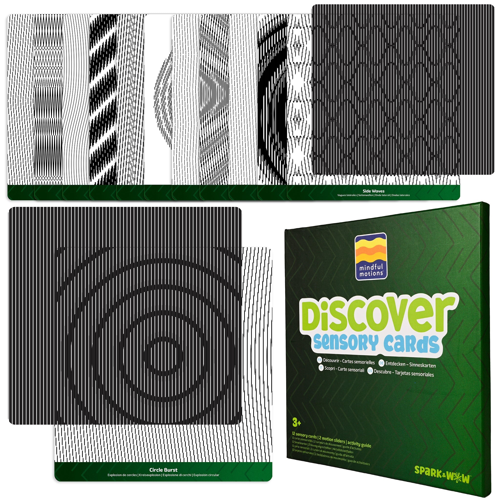 Mindful Motions Sensory Cards - Discovery