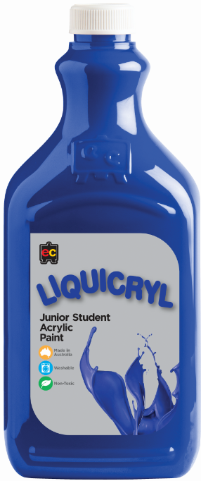 Liquicryl Junior Acrylic Paint 2L - Brilliant Blue