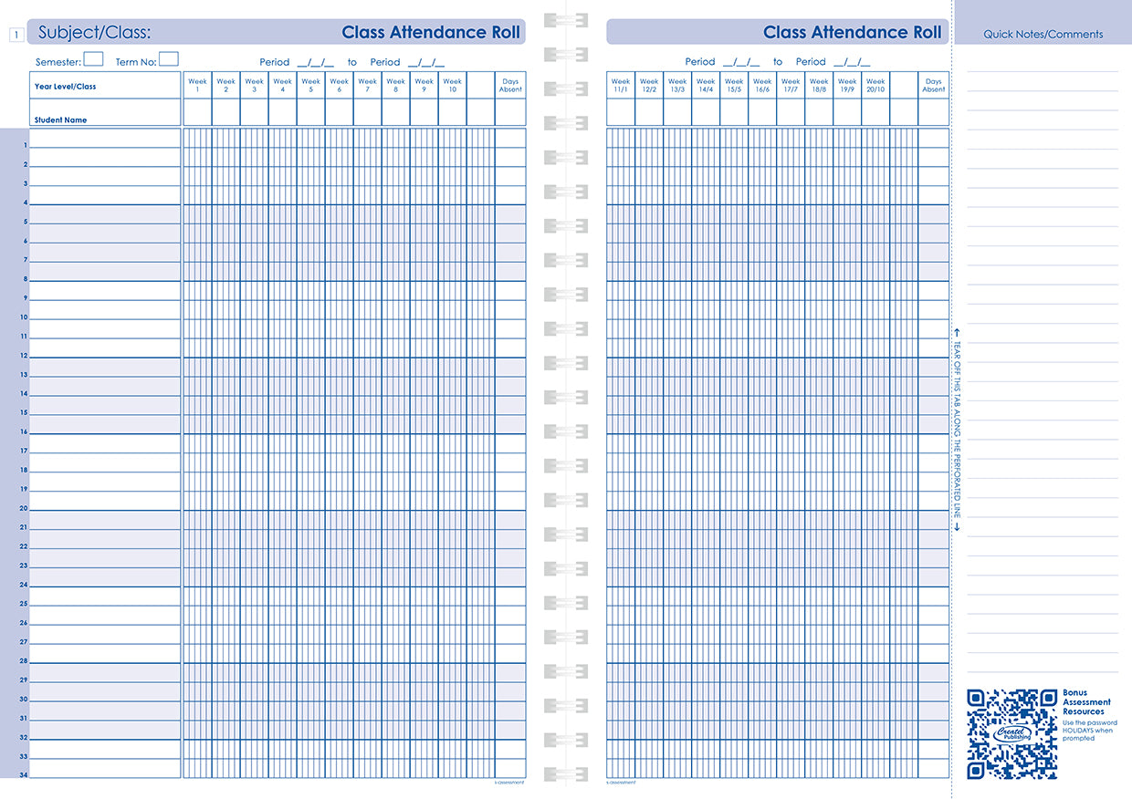 Secondary Assessment 2024 Part 1 pp2-3