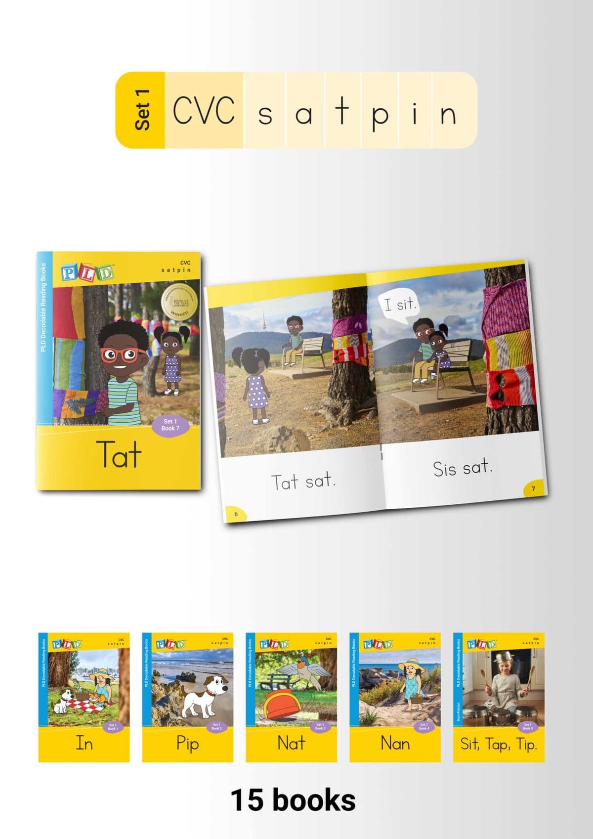 Foundation Decodable Reading Books Bundle (Sets 1 to 7)
