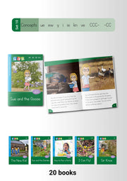PLD Decodable Reading Books (Set 10 – ue ew y i ie kn ve blends)