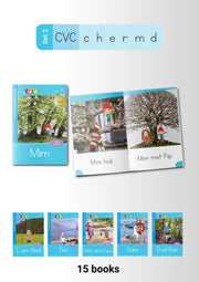 PLD Decodable Reading Books (Set 2 – CVC c h e r m d)