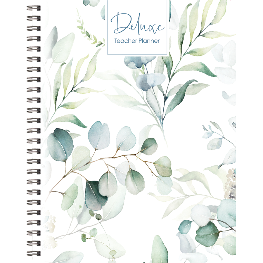 Deluxe Primary 6-Period Daily Planner 2027 - Snowgums - A4, Wiro Bound — Createl 2524Y — image 1