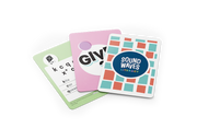Sound Waves Spelling - Standard Sound Box Playing Cards
